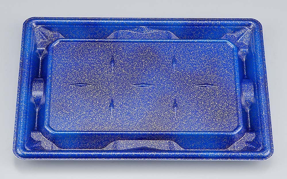 刺身容器 SF冴盛24-17 星雲青本体