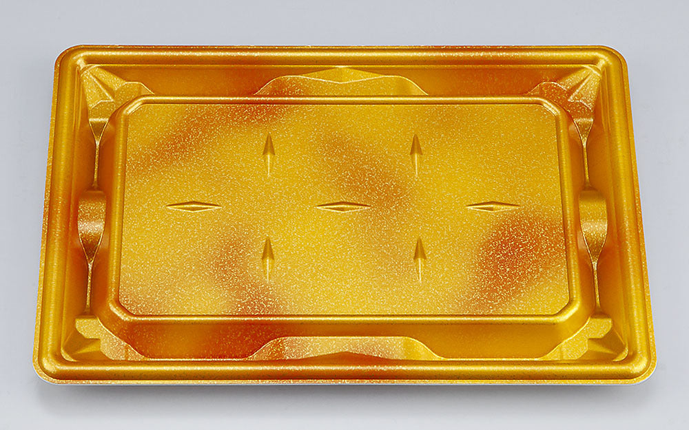 刺身容器 SF冴盛24-17 星雲橙本体