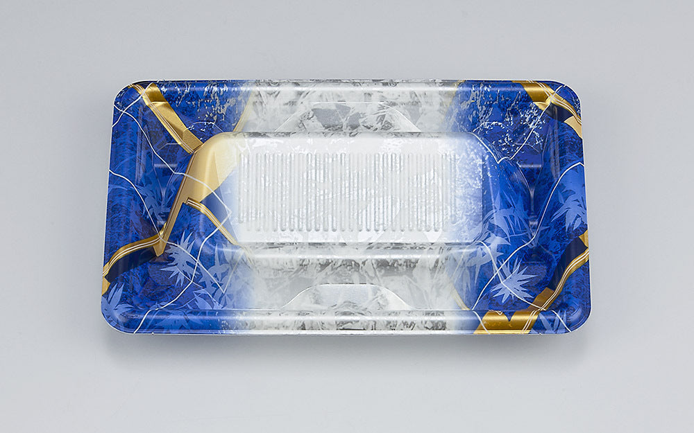 刺身容器 SF冴盛段17-11 菱掛け青本体