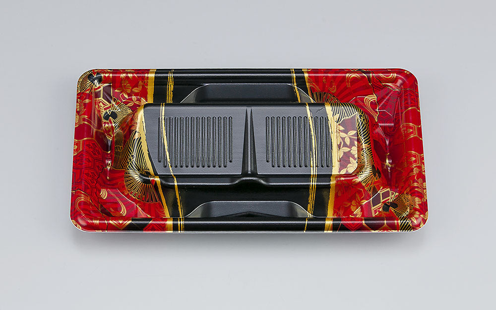 刺身容器 SF冴盛段19-11 京えん赤本体