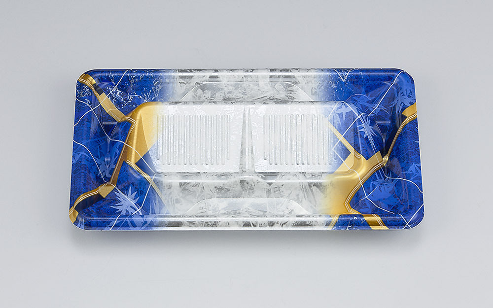 刺身容器 SF冴盛段19-11 菱掛け青本体