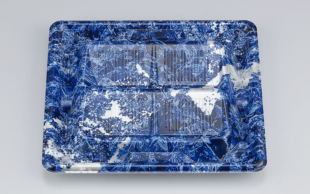 刺身容器 SF冴盛段19-17 いわお紺本体