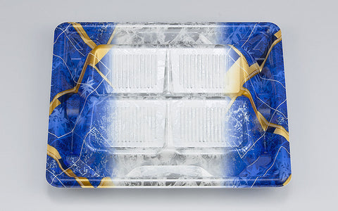 刺身容器 SF冴盛段19-17 菱掛け青本体