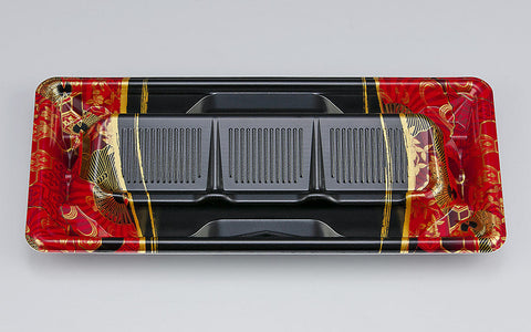 刺身容器 SF冴盛段24-11 京えん赤本体