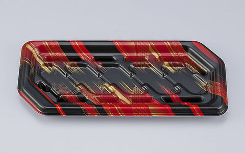 寿司容器 SF結波15 光せき赤本体