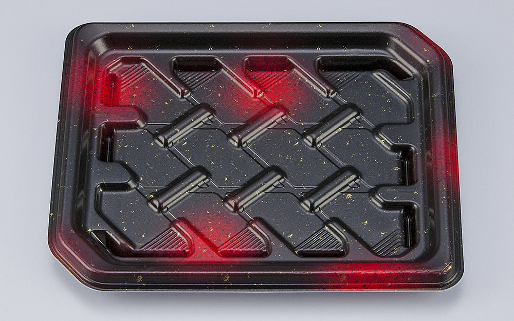 寿司容器 SF結波34 蛍火赤本体