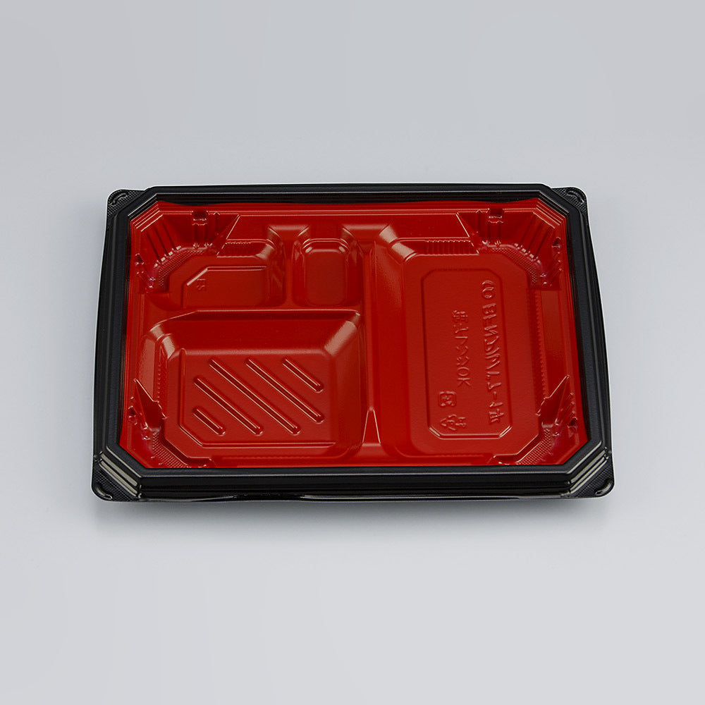 弁当容器 BFNアルバ7-1平 本漆RB本体