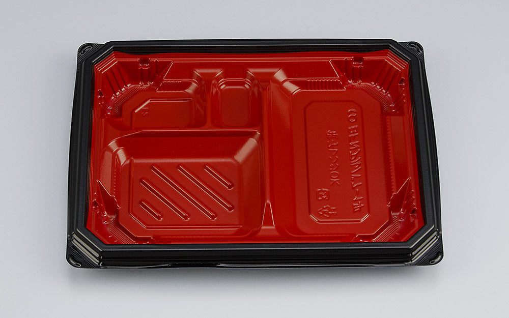 弁当容器 BFNアルバ7-1平 本漆RB本体