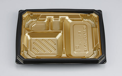 弁当容器 BFNアルバ7-1平 本漆GB本体