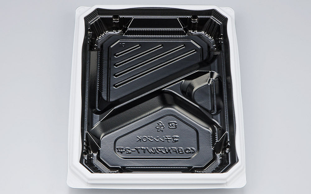 弁当容器 BFNアルバ7-2平 BW本体