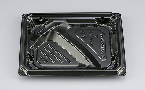 弁当容器 BFNアルバ7-3平 黒本体