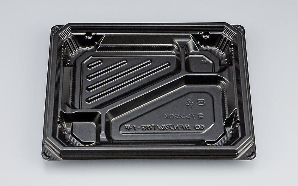 弁当容器 BFNアルバ8S-1平 黒本体