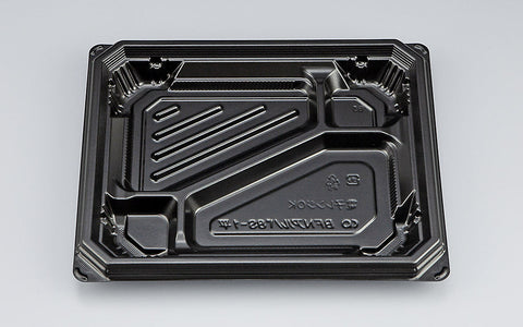 弁当容器 BFNアルバ8S-1平 黒本体