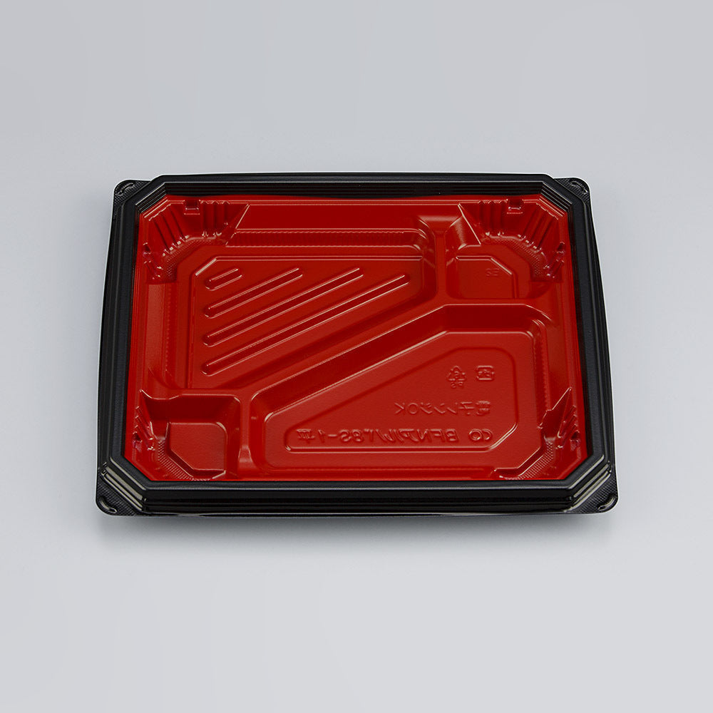 弁当容器 BFNアルバ8S-1平 本漆RB本体