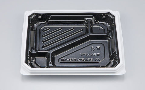 弁当容器 BFNアルバ8S-1平 BW本体