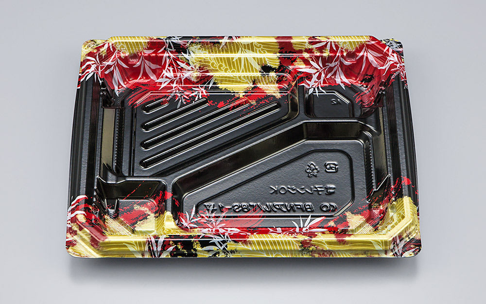 弁当容器 BFNアルバ8S-1平 みお赤本体