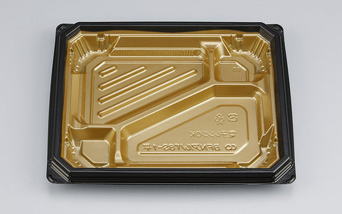 弁当容器 BFNアルバ8S-1平 本漆GB本体