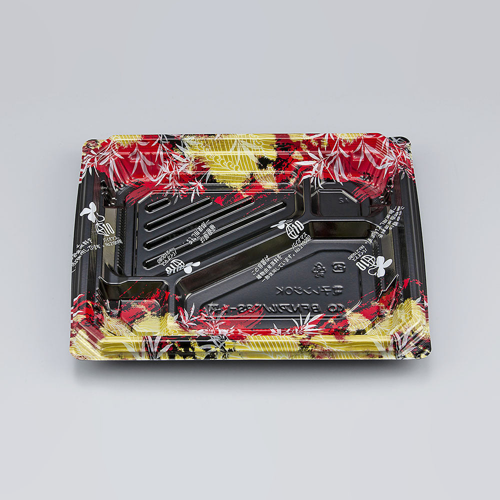 弁当容器 BFNアルバ8S-1平 みお赤B本体