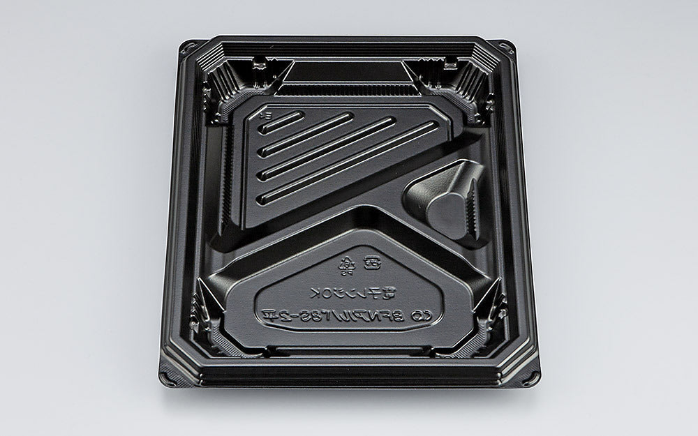 弁当容器 BFNアルバ8S-2平 黒本体