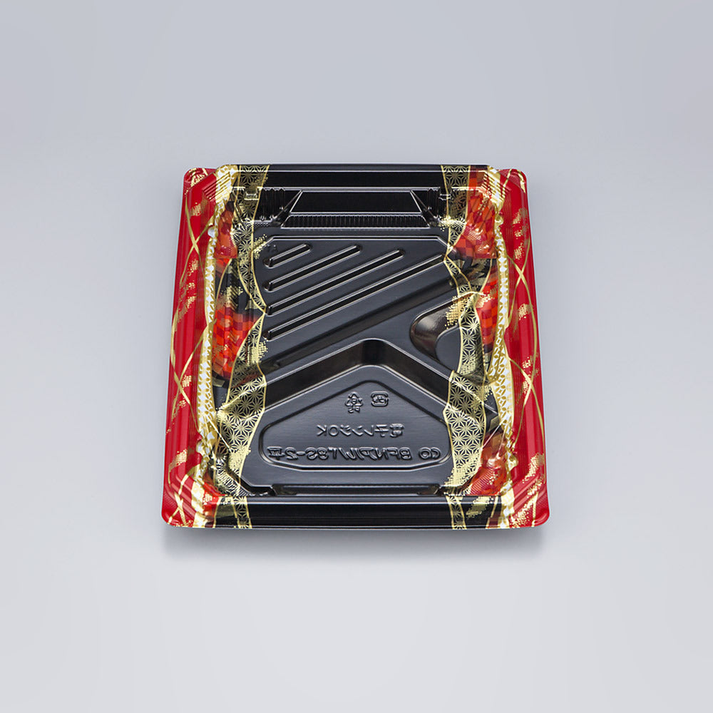 弁当容器 BFNアルバ8S-2平 ゆづる赤本体