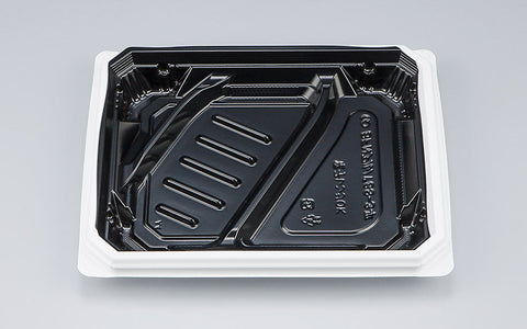 弁当容器 BFNアルバ8S-3平 BW本体