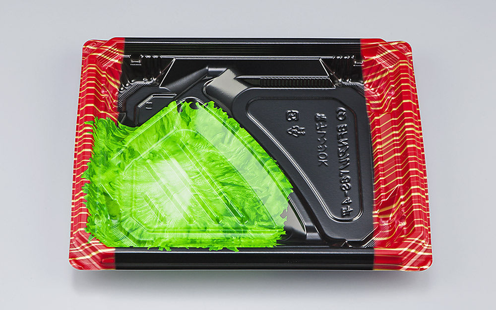 弁当容器 BFNアルバ8S-4平 滝縞L本体