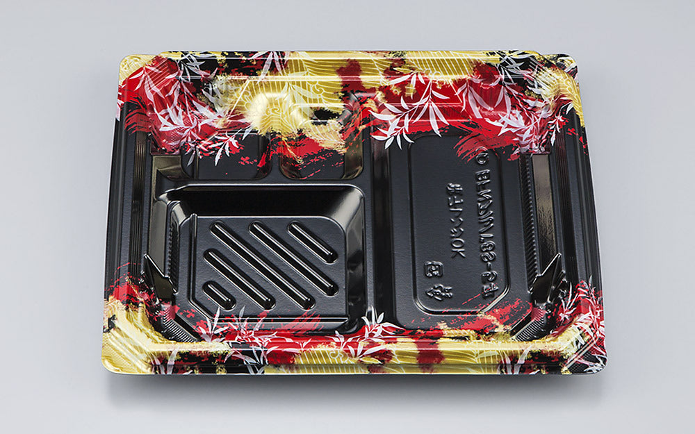 弁当容器 BFNアルバ8S-5平 みお赤本体