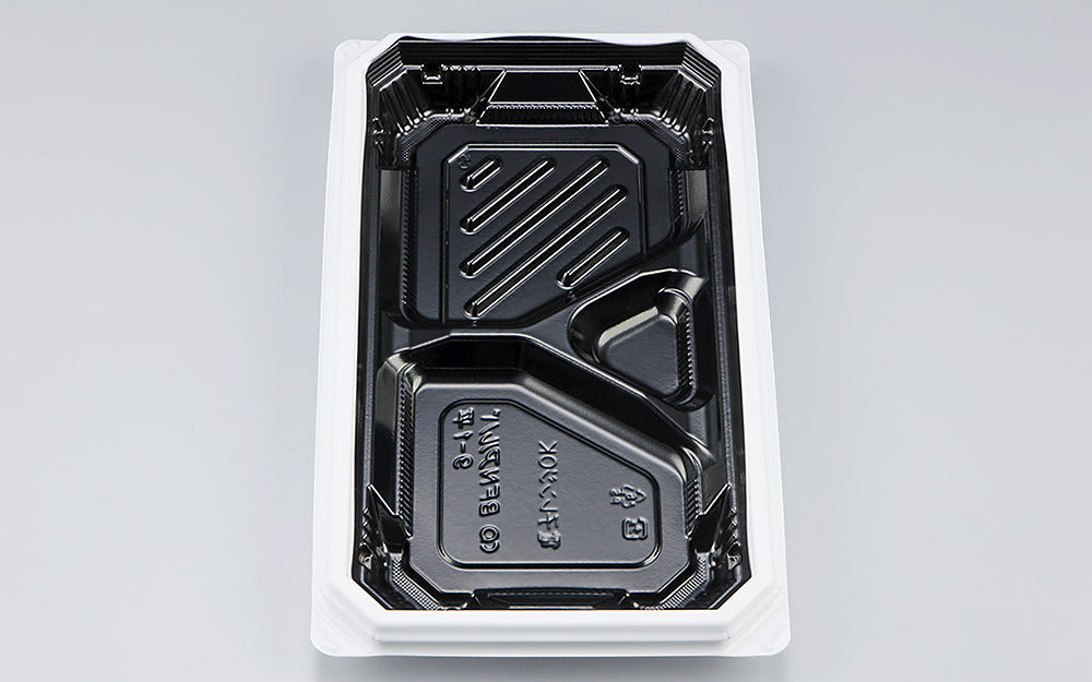 弁当容器 BFNアルバ9-1平 BW本体