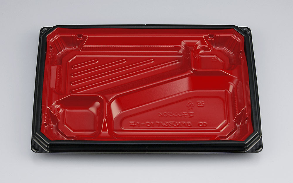 弁当容器 BFNアルバ10-1平 本漆RB本体