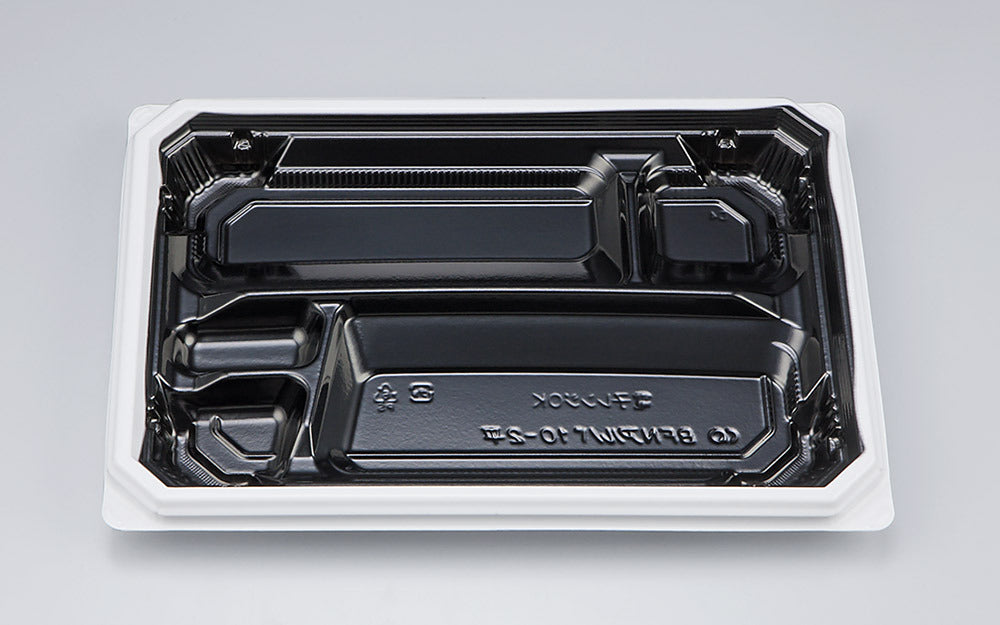 弁当容器 BFNアルバ10-2平 BW本体