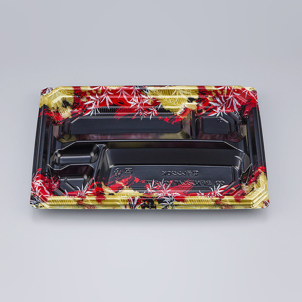 弁当容器 BFNアルバ10-2平 みお赤本体