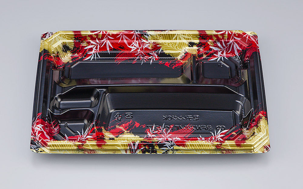 弁当容器 BFNアルバ10-2平 みお赤本体