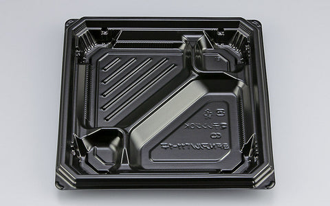 弁当容器 BFNアルバ11-1平 黒本体