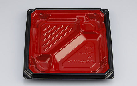 弁当容器 BFNアルバ11-1平 本漆RB本体