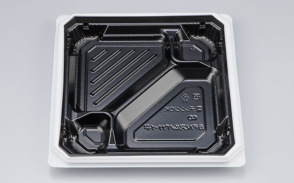弁当容器 BFNアルバ11-1平 BW本体