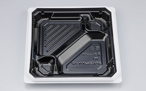 弁当容器 BFNアルバ11-1平 BW本体