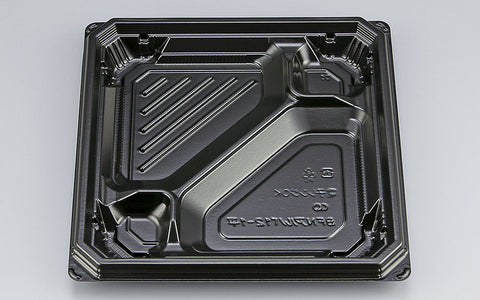 弁当容器 BFNアルバ12-1平 黒本体