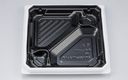 弁当容器 BFNアルバ12-1平 BW本体