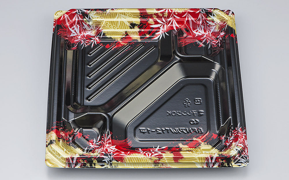 弁当容器 BFNアルバ12-1平 みお赤本体