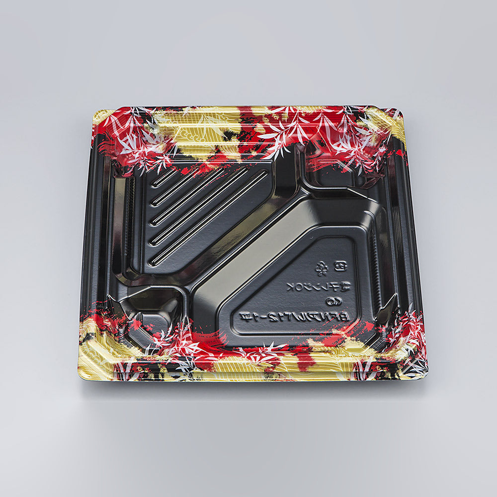 弁当容器 BFNアルバ12-1平 みお赤本体