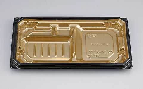 弁当容器 BFNアルバ13-1平 本漆GB本体