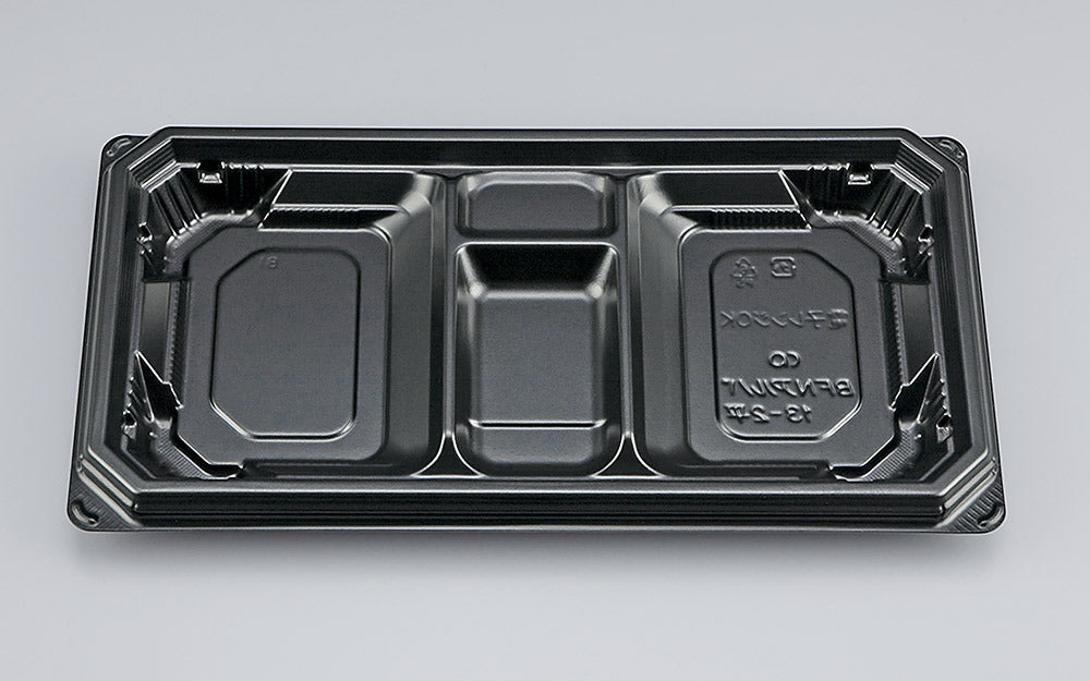 弁当容器 BFNアルバ13-2平 黒本体