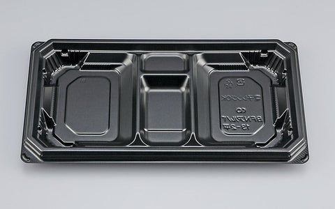 弁当容器 BFNアルバ13-2平 黒本体