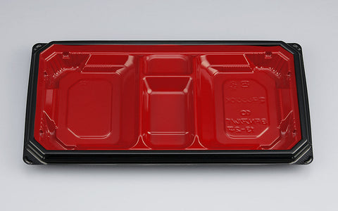 弁当容器 BFNアルバ13-2平 本漆RB本体