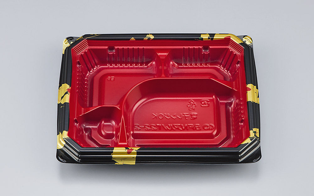 弁当容器 BFNアルバ22-2 輪島内赤本体