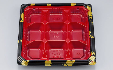 弁当容器 BFNアルバ31-1 輪島内赤本体