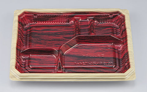 弁当容器 BFNアルバ34-1 和もく赤本体