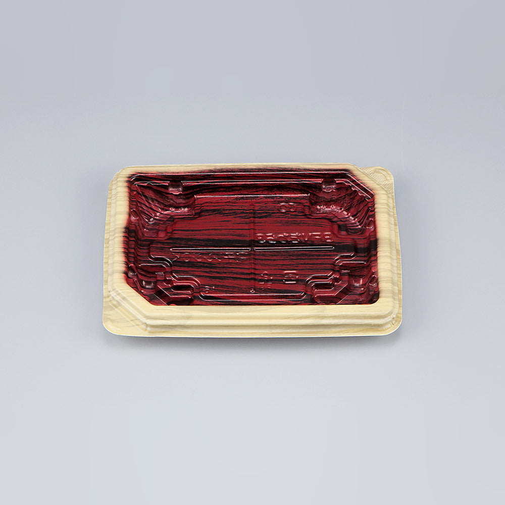 弁当容器 BFNたわら3 和もく赤本体