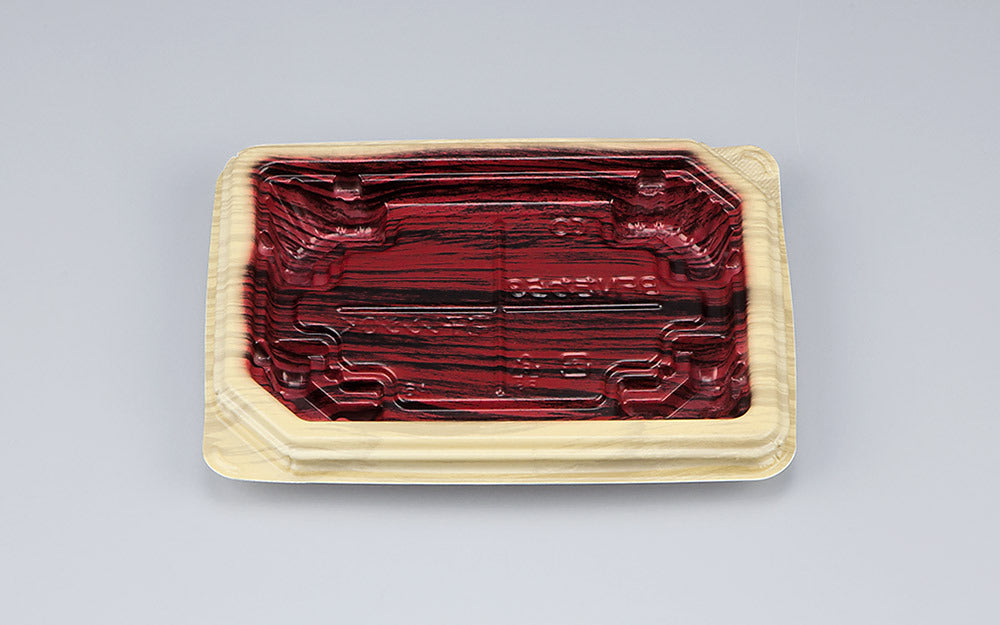 弁当容器 BFNたわら3 和もく赤本体