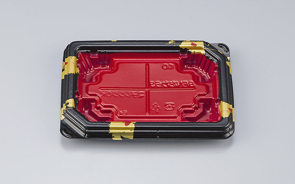 弁当容器 BFNたわら3 輪島内赤本体